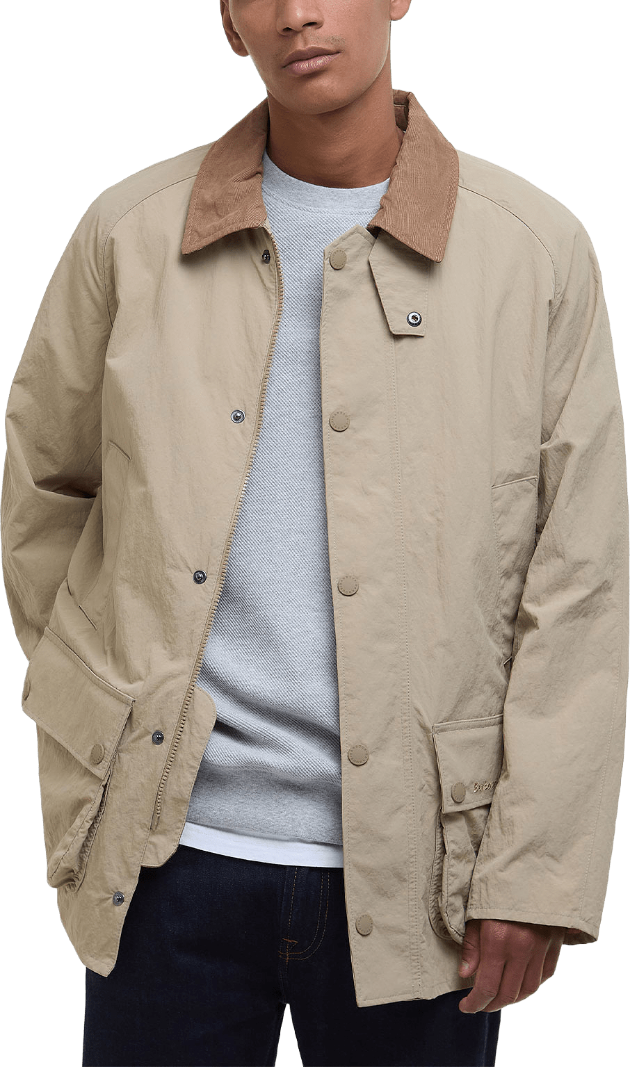 Ashby Sproof, från Barbour, i färgen Washed Stone.