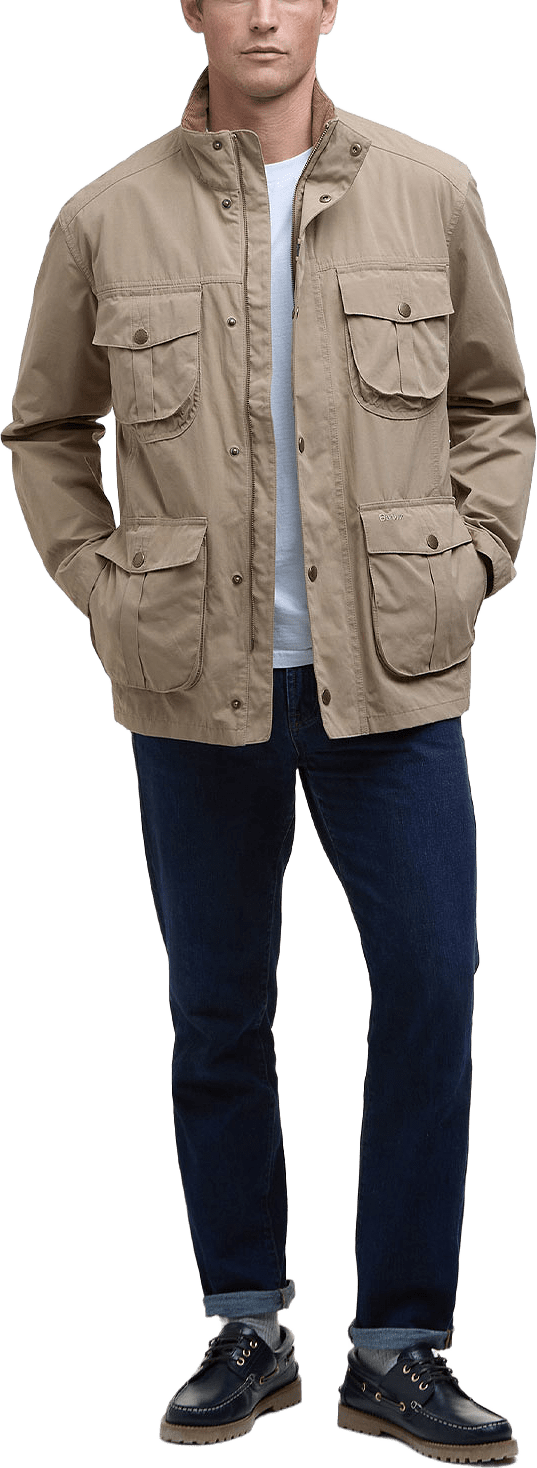 Barbour Sander Casual, från Barbour, i färgen Military Brown.