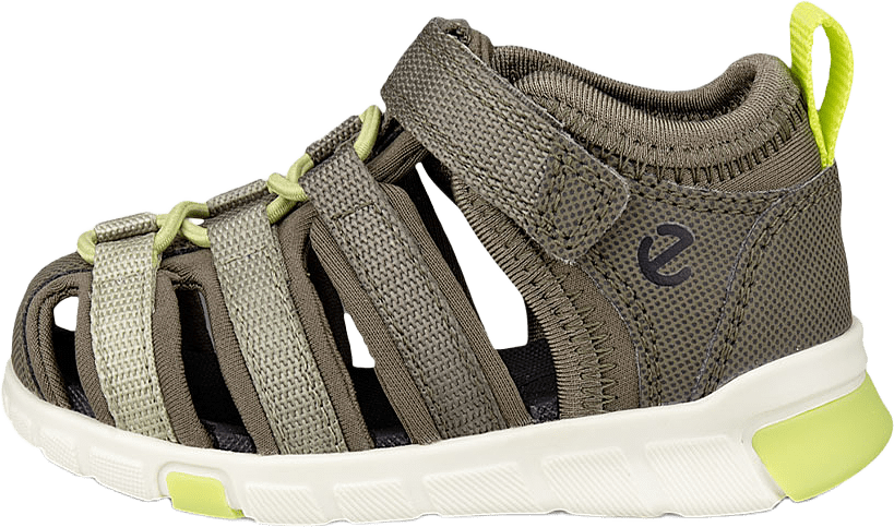 Mini Stride Sandal, från ECCO, i färgen Tarmac.