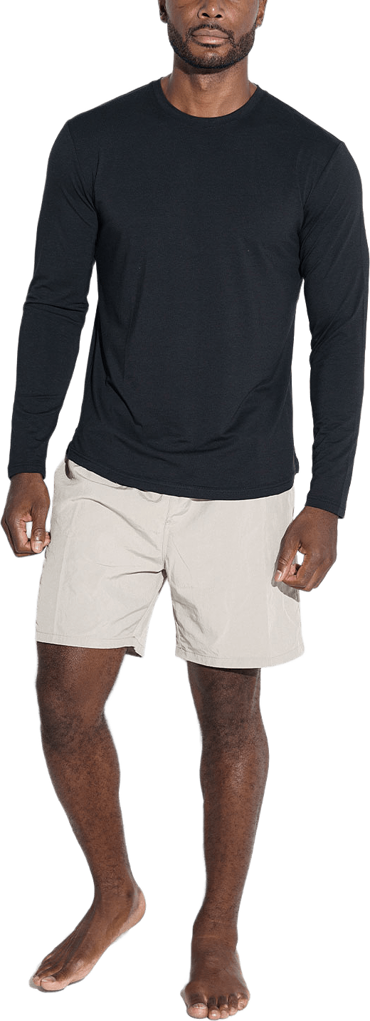 Långärmad Tröja, från Panos Emporio, i färgen Black.
