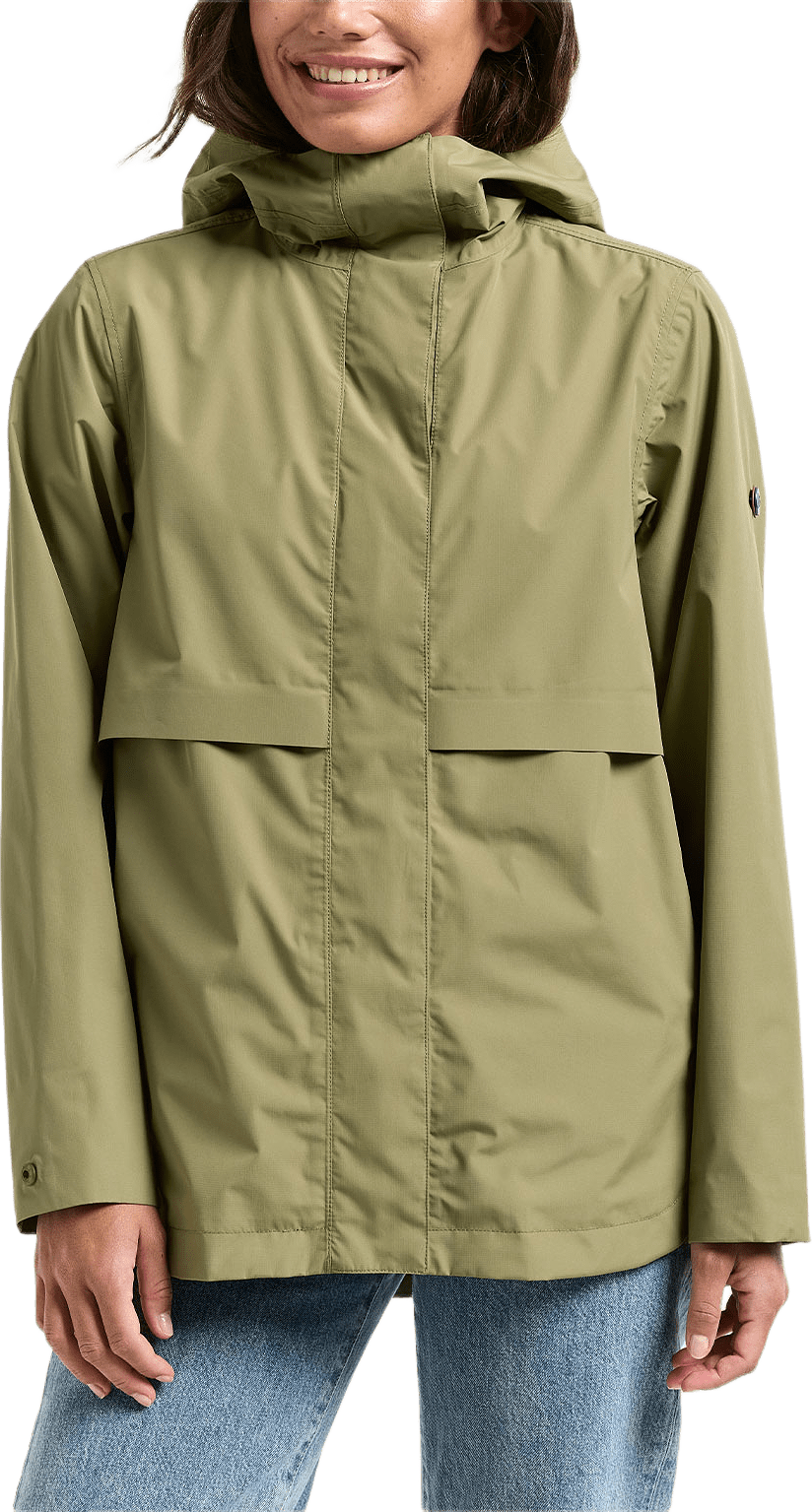 Elsa Jacket, från Didriksons, i färgen Olive Green.