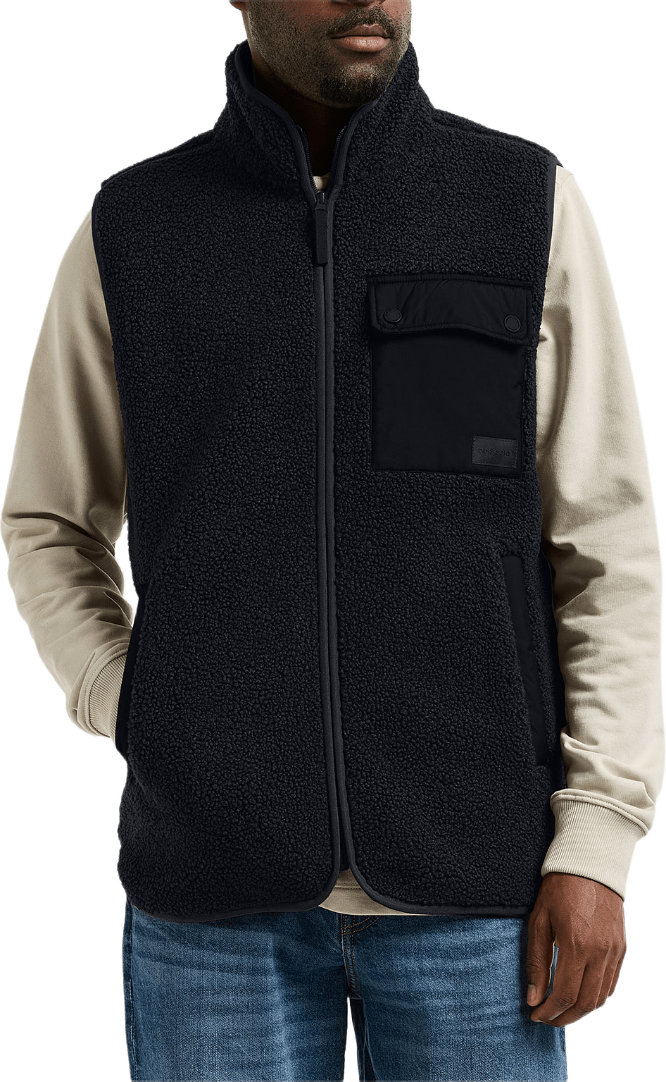 Rasmus Vest, från Didriksons, i färgen Black.