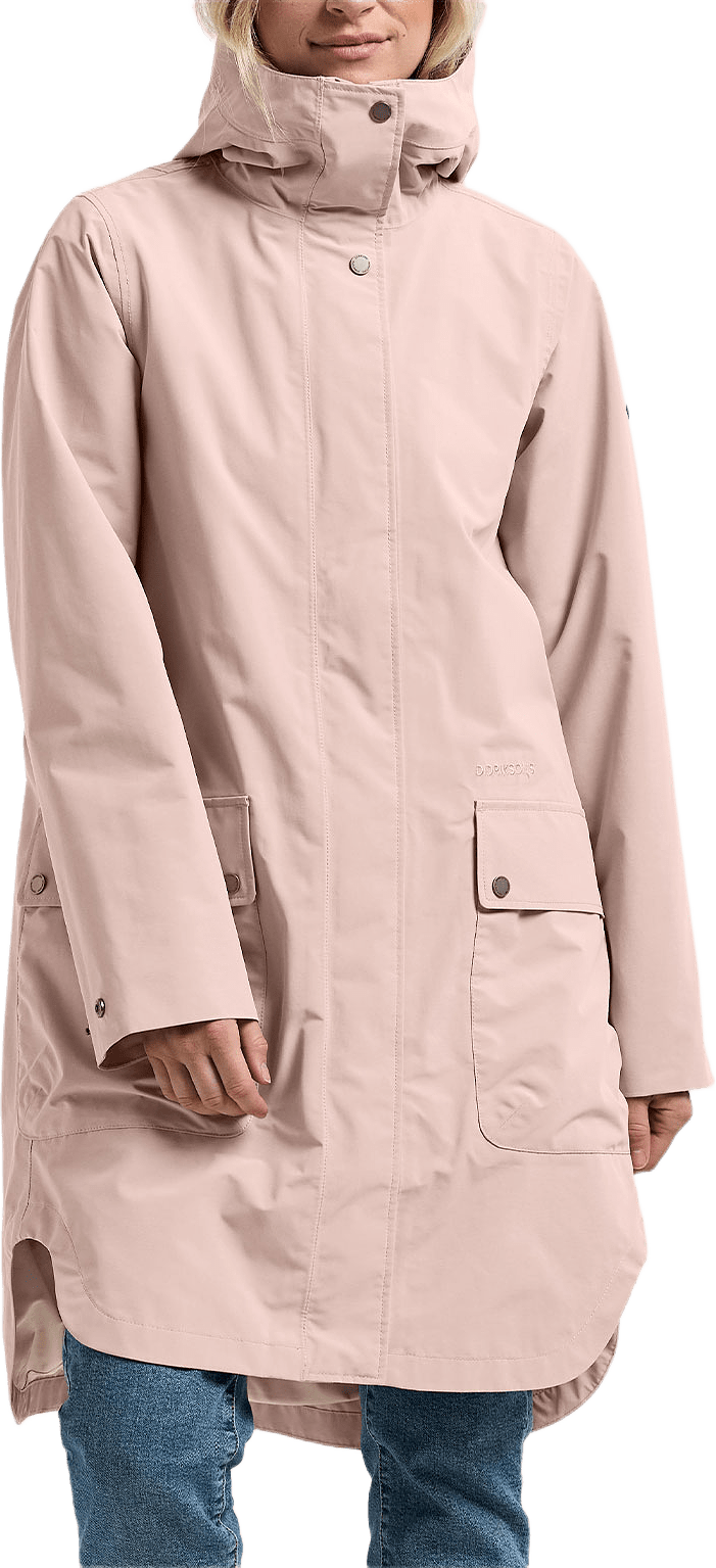 Adria Parka, från Didriksons, i färgen Vintage Pink.
