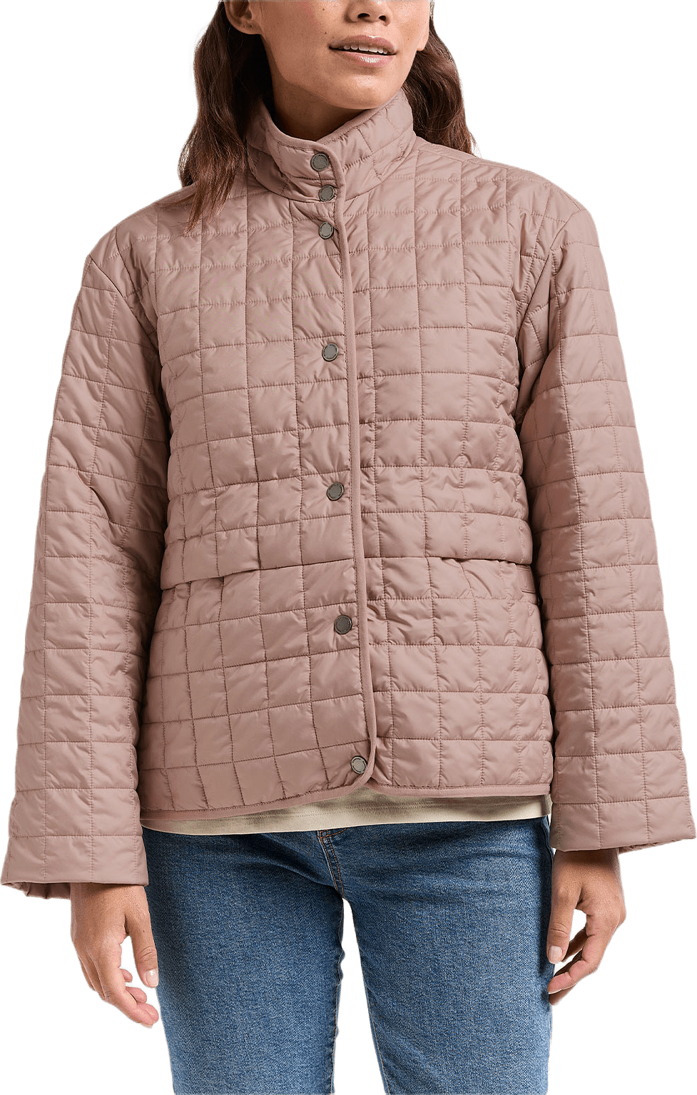 Alba Jacket, från Didriksons, i färgen Vintage Pink.