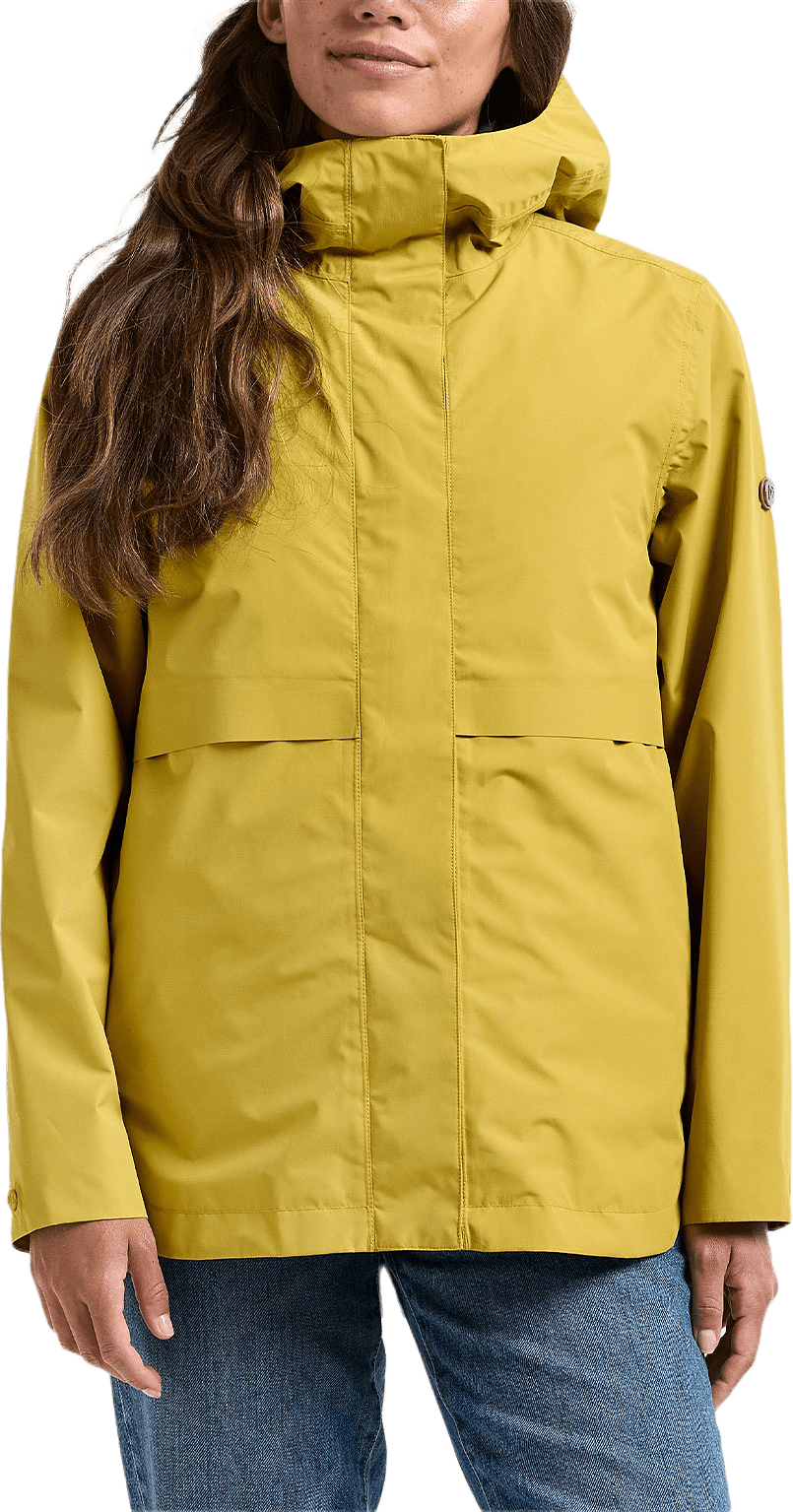 Elsa Jacket, från Didriksons, i färgen Yellow Pollen.