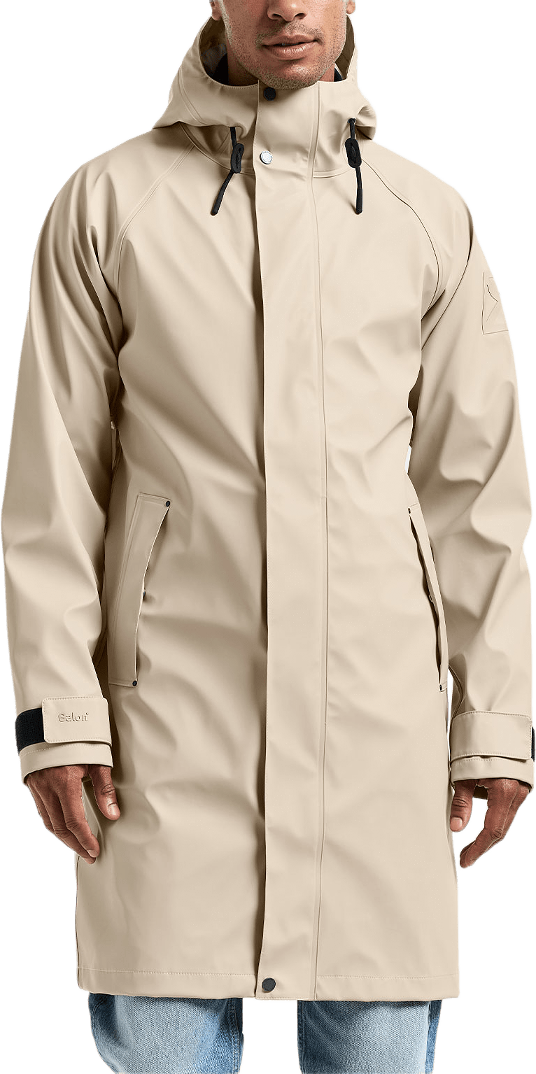 Noah Parka ls, från Didriksons, i färgen Clay Beige.