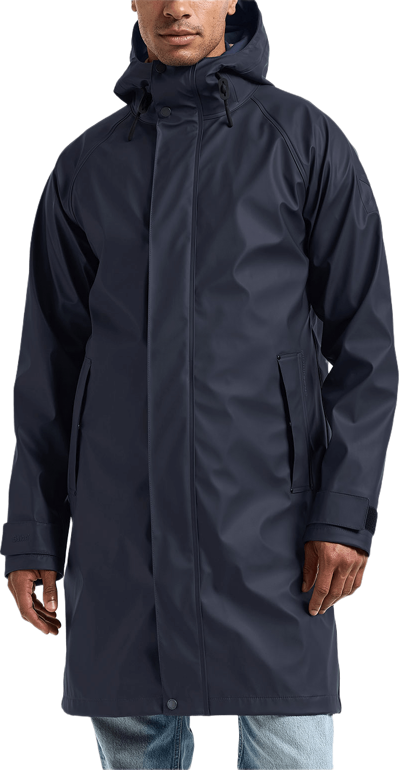 Noah Parka ls, från Didriksons, i färgen Dark Night Blue.