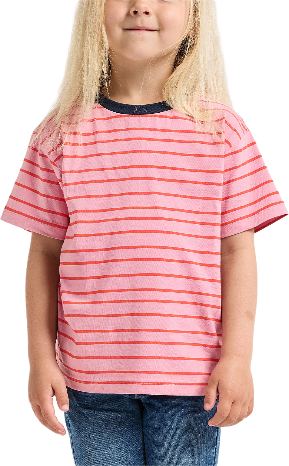 Mynta T-shirt, från Didriksons, i färgen Le Rand Multi Rouge.