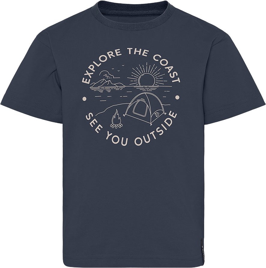 Mynta T-shirt, från Didriksons, i färgen Navy.