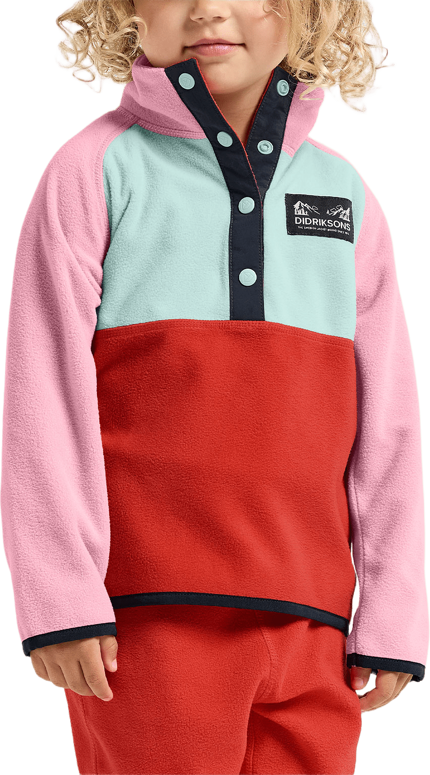 Monte Half button, från Didriksons, i färgen Light Heather Pink.