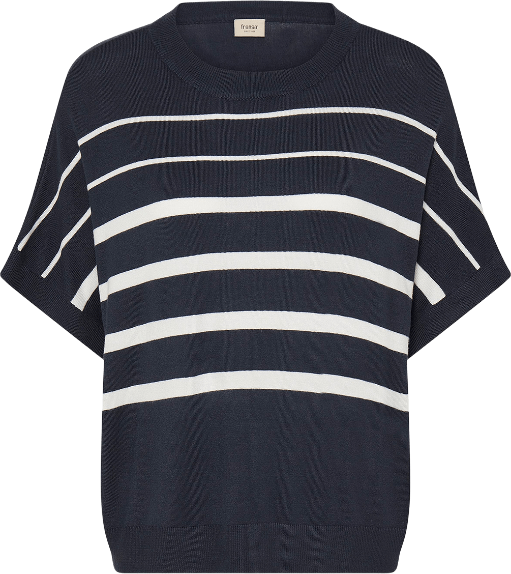 FRMARY WA 1 Sweater, från Fransa, i färgen Salute Stripe.