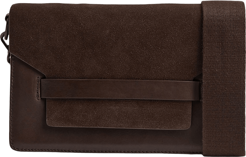 Arabella Crossbody Bag, från Markberg, i färgen Dark Brown.