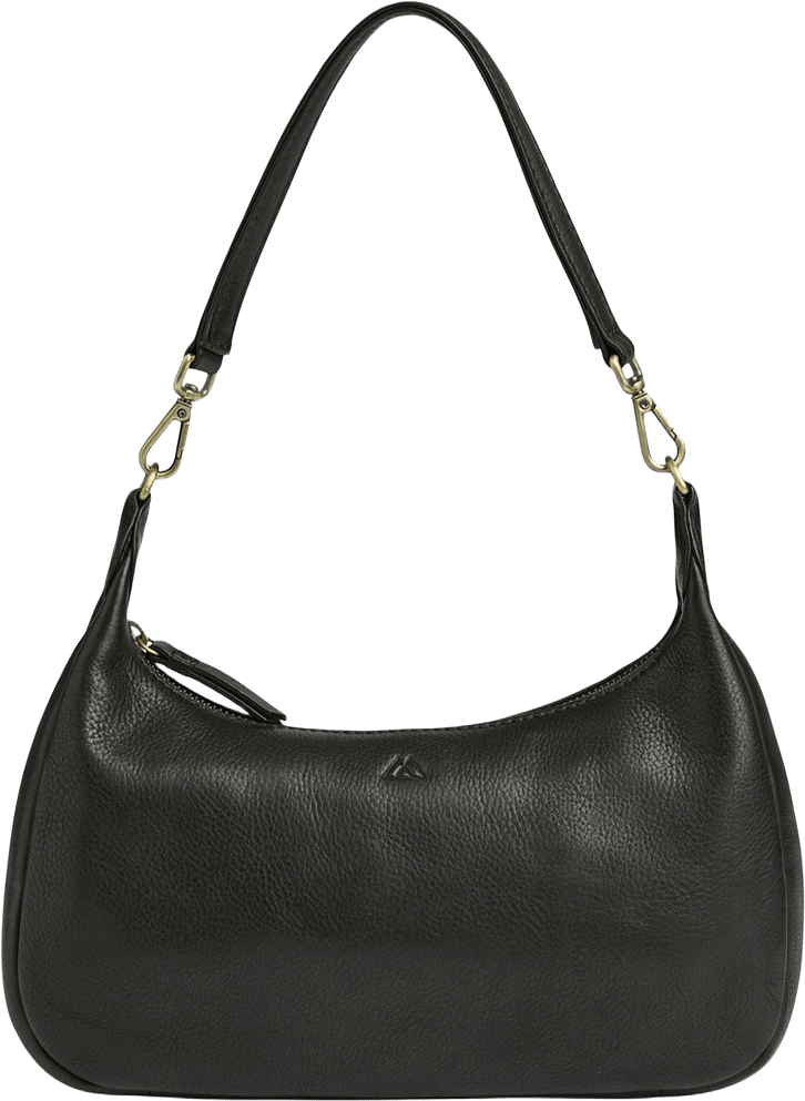 Hayden Crossbody Bag Soft Vintage, från Markberg, i färgen Black W/Br. Gold.