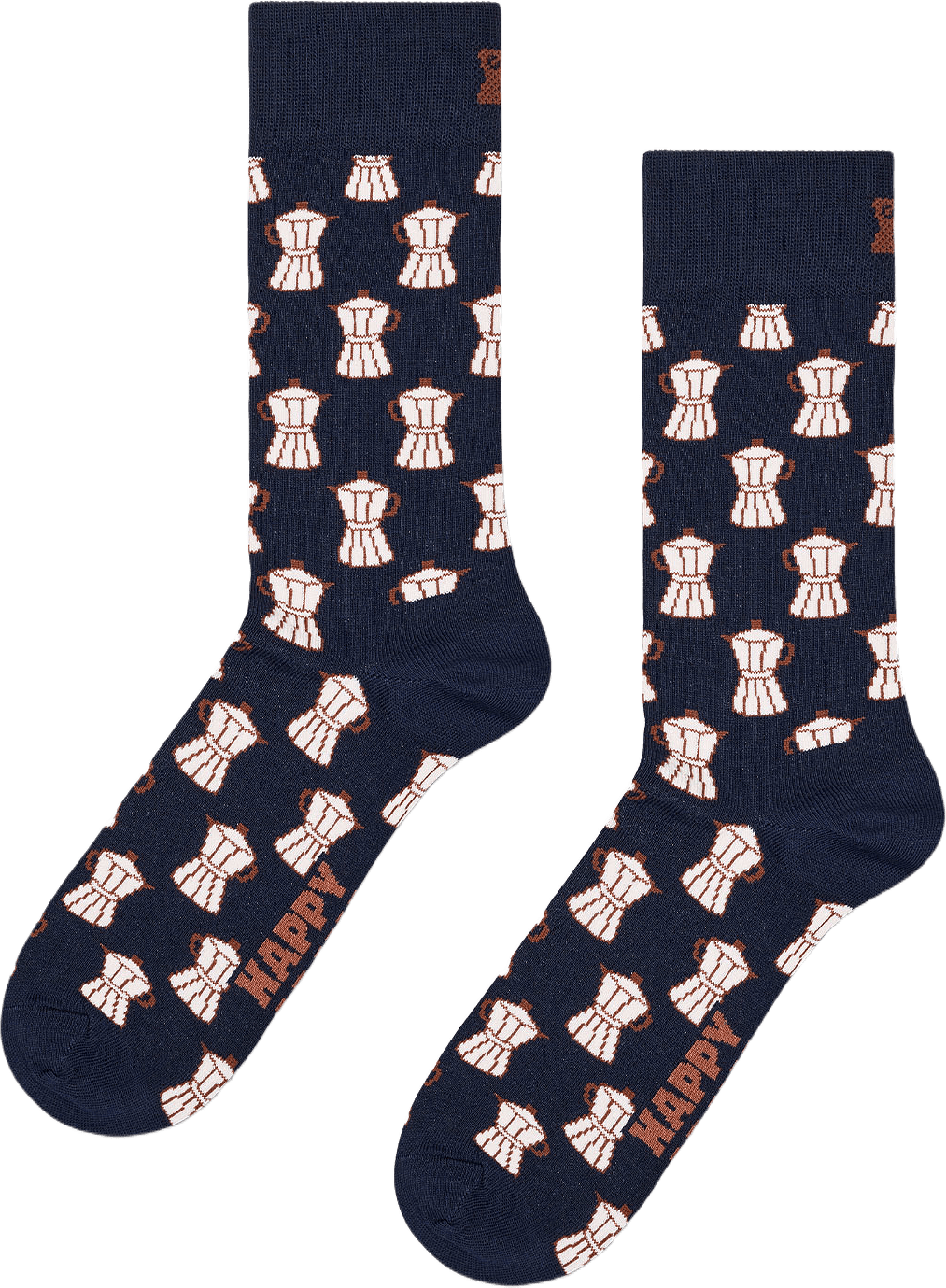 Moka Maker Sock, från Happy Socks, i färgen Navy.