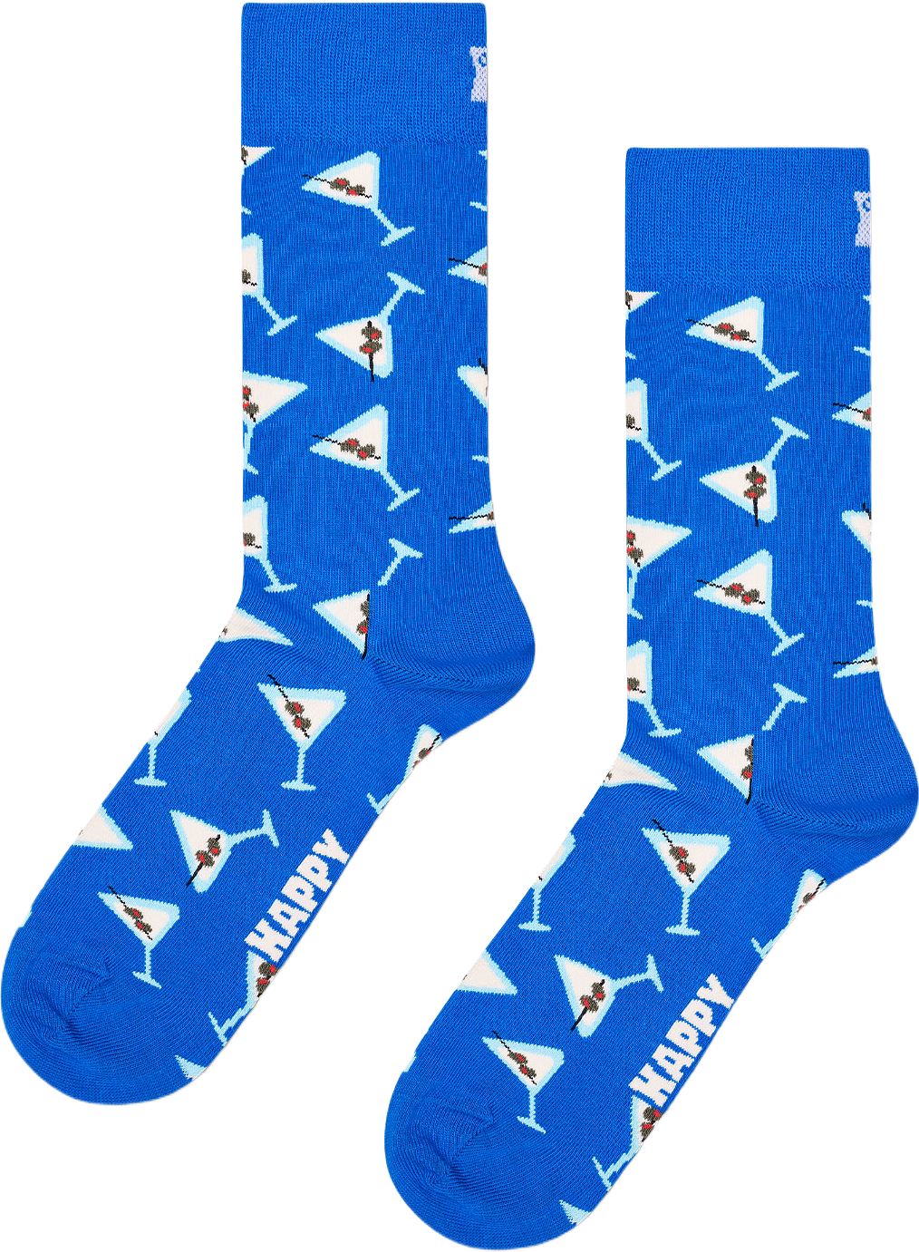 Dry Martini Sock, från Happy Socks, i färgen Blue.
