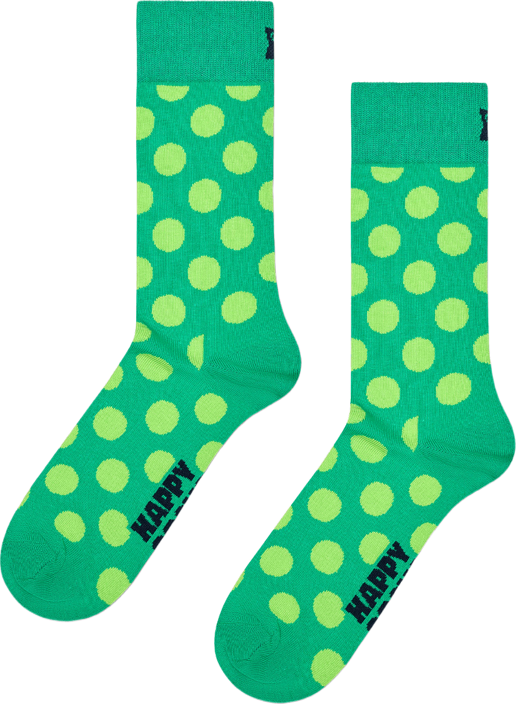 Big Dot Sock, från Happy Socks, i färgen Green.