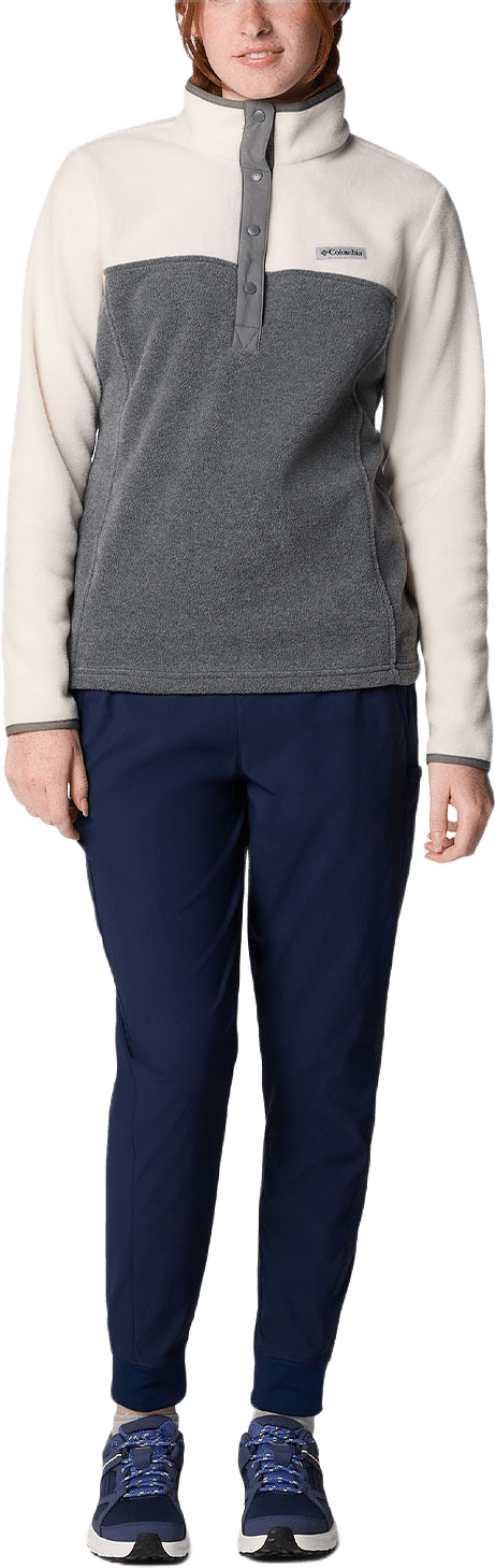 Columbia Outer Layer Polyfleece Benton Springs™ 1/2 Snap Pull Over II, från Columbia, i färgen City Grey Heath.