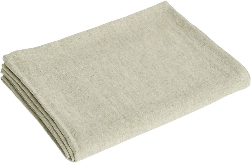 Terrazza Tablecloth, från HAY, i färgen Soft Olive.