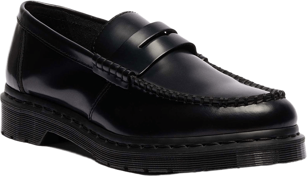 Penton Black Polished Smooth, från Dr. Martens, i färgen Black.