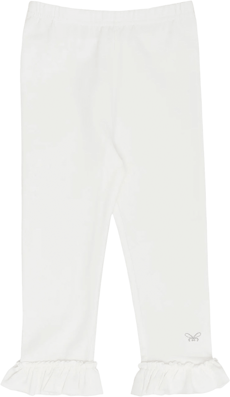 Ruffled Essential Pants, från Livly, i färgen Off White.
