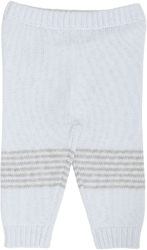 Baby Knitted Pants, från Livly, i färgen Blue.