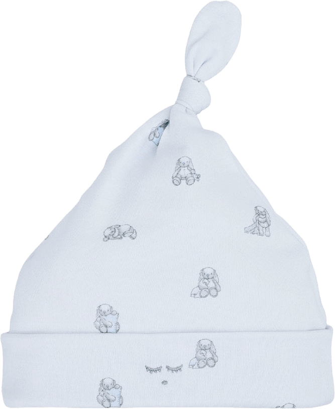 Snuggle Bunny Marley Tossie Hat, från Livly, i färgen Blue.