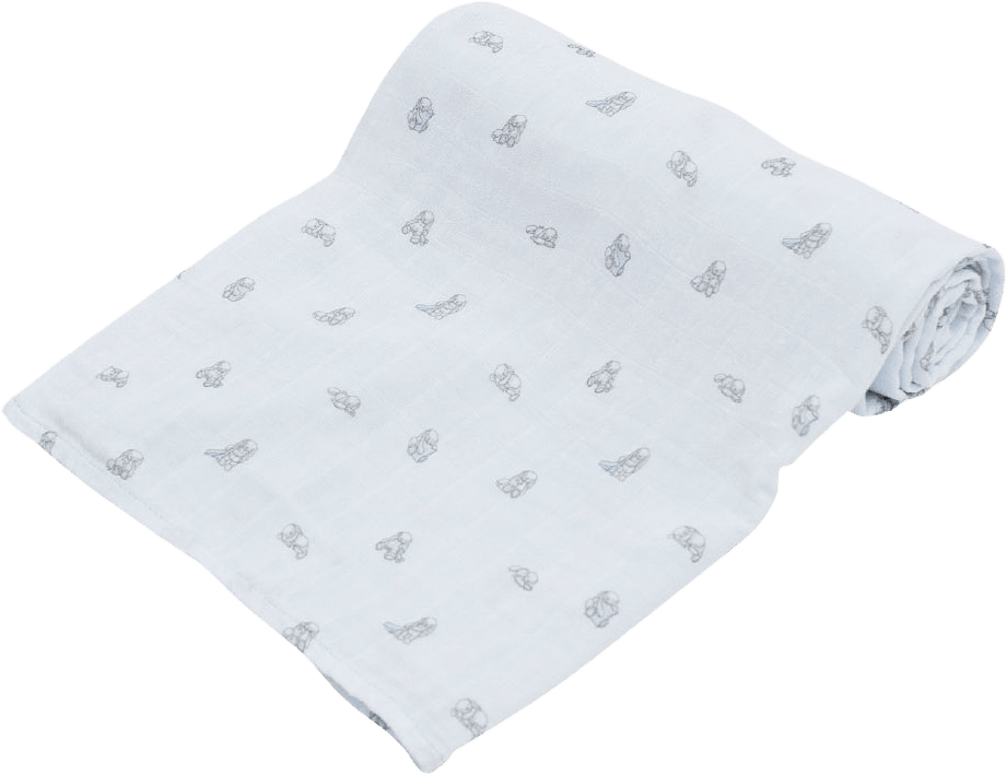 Snuggle Bunny Marley Swaddle, från Livly, i färgen Blue.