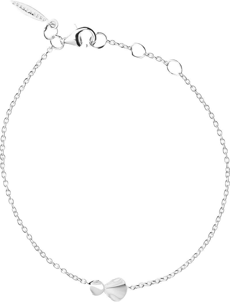 Hortensia drop bracelet, från Drakenberg Sjölin, i färgen Silver.
