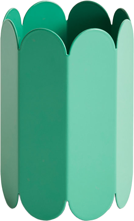 Arcs Vase, från HAY, i färgen Green.