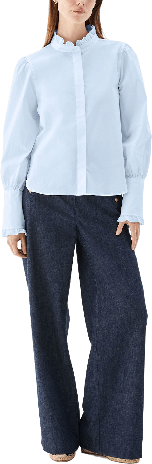 Maira Blus, från Busnel, i färgen Ice Blue.