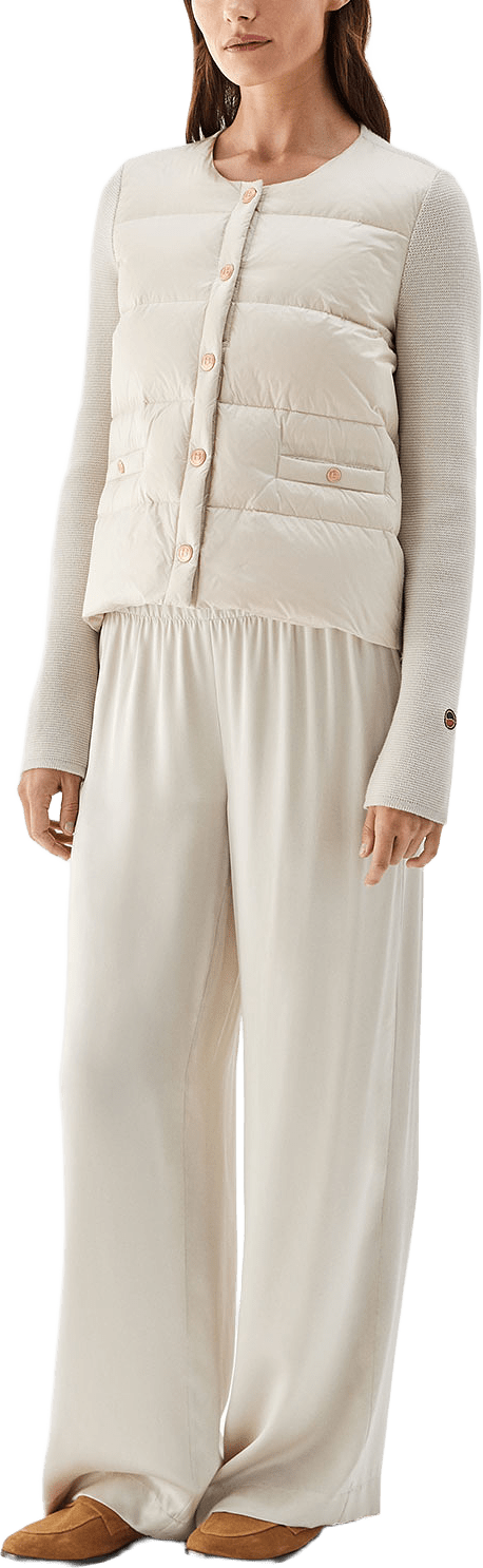 Iva Down Jacket, från Busnel, i färgen Silver Birch.