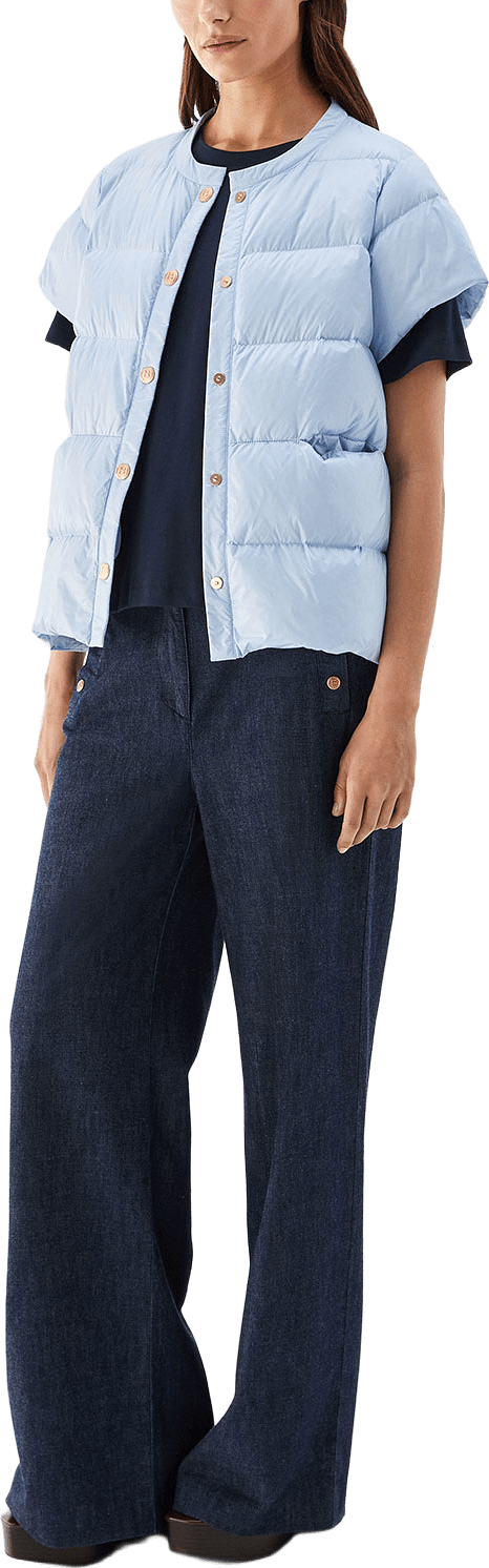 Indie Dunjacka, från Busnel, i färgen Ice Blue.