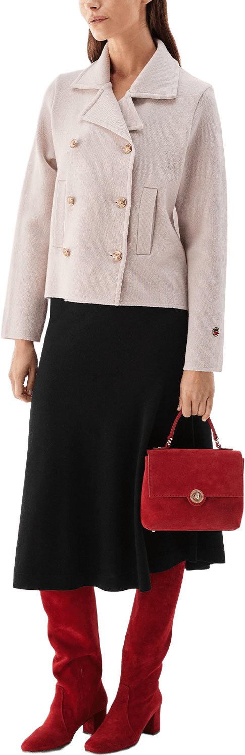 Indra Jacket, från Busnel, i färgen Light Rose.