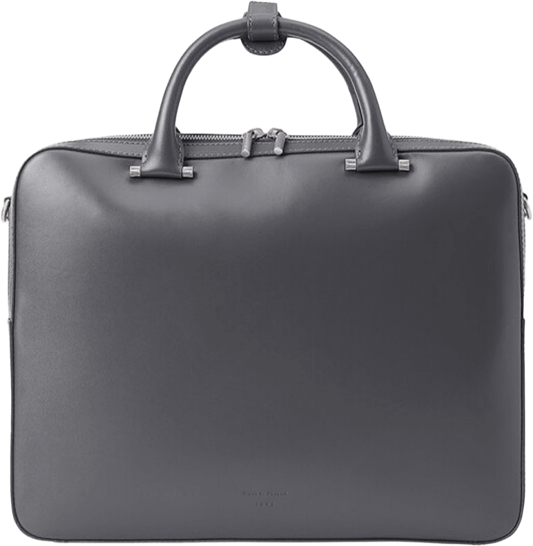 Valise Läder Kontorsväska, från Tiger of Sweden, i färgen Jet Grey.