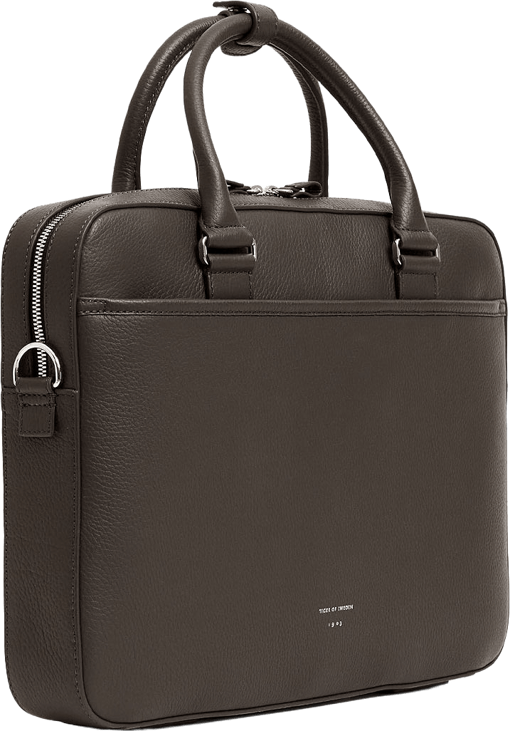 Bosun Läderportfölj, från Tiger of Sweden, i färgen Dark Brown.