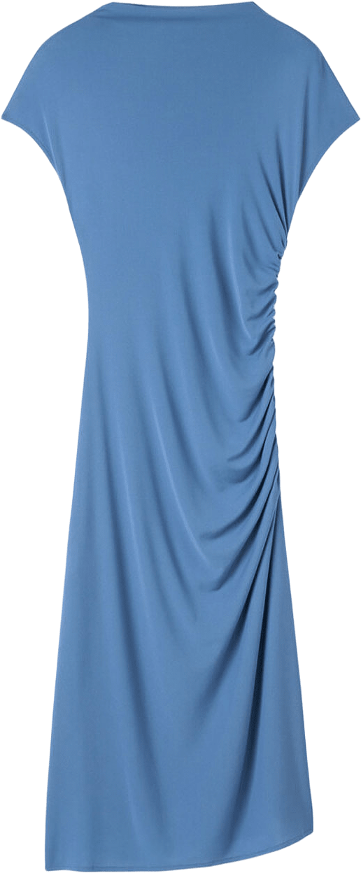 Aliz Draperad Klänning, från Tiger of Sweden, i färgen Dream Blue.