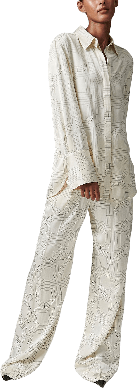 Plyma- Fluid Viscose Stitch, från DAY Birger et Mikkelsen, i färgen Jet Stream.