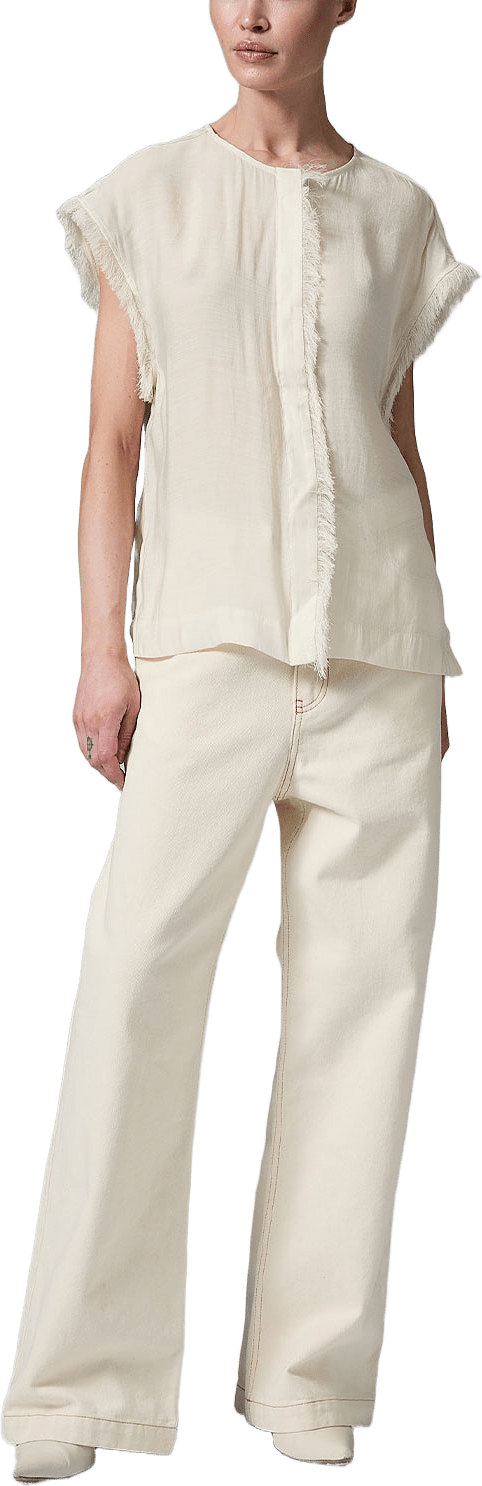 Kua - Sheer Fringes, från DAY Birger et Mikkelsen, i färgen Jet Stream.