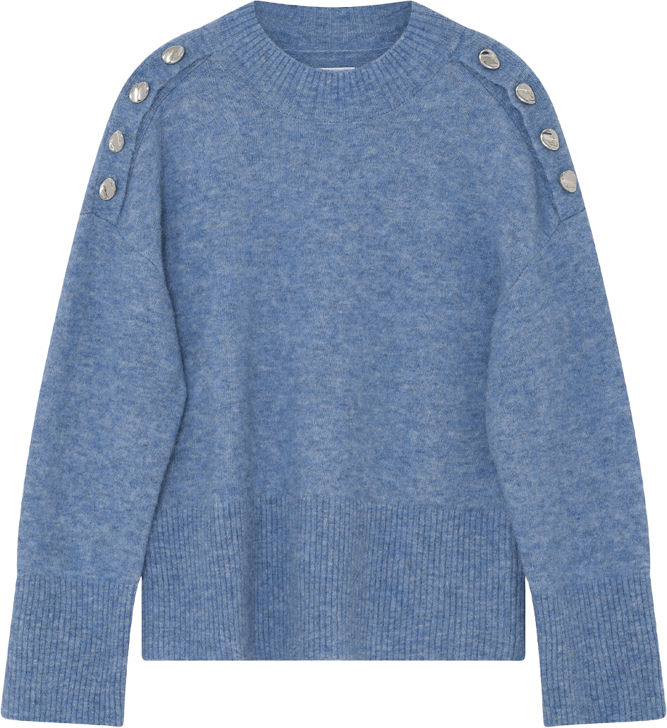 Silma - Cozy Days, från DAY Birger et Mikkelsen, i färgen Brunnera Blue Melange.