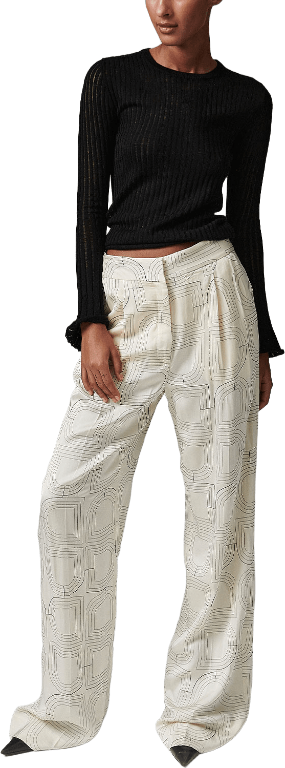 Phoebe - Fluid Viscose Stitch, från DAY Birger et Mikkelsen, i färgen Jet Stream.