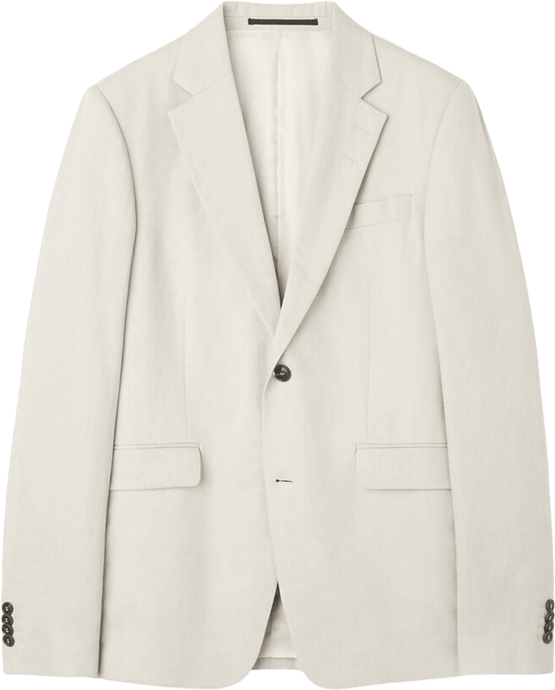 Justin Slim-Fit Kavaj i Linne, från Tiger of Sweden, i färgen Cream Sand.