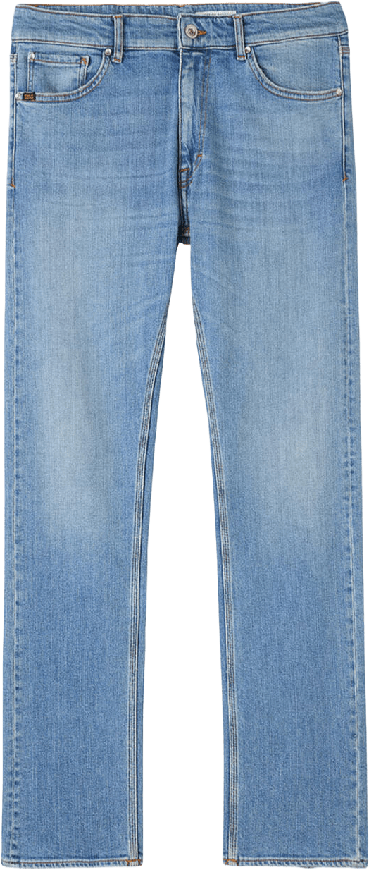 Des Slim-Straight Jeans, från Tiger of Sweden, i färgen Light Blue.