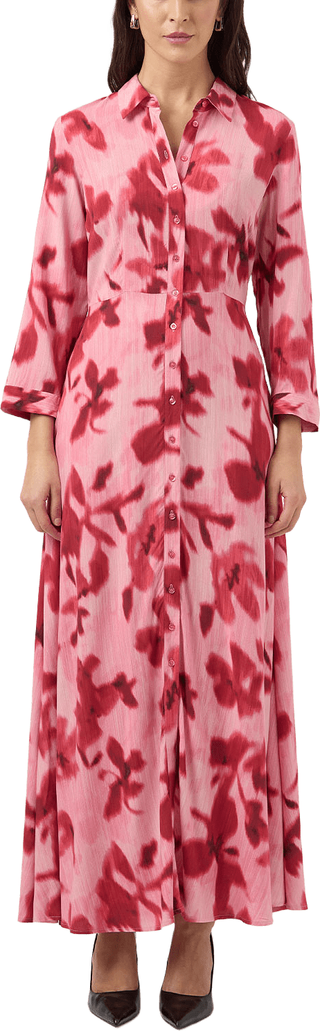 YASSAVANNA Långklänning, från Y.A.S, i färgen Moonlite Mauve Cammy.