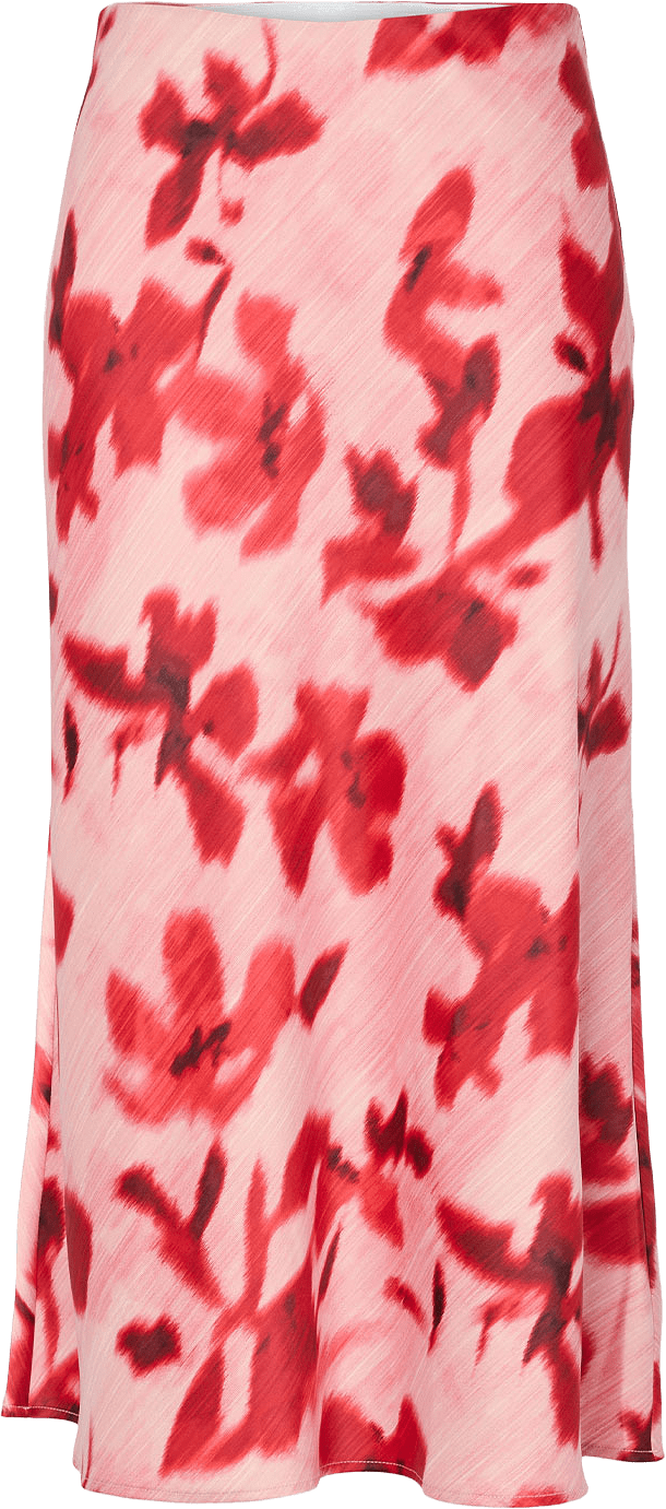 Yaspella Hw Midi Skirt, från Y.A.S, i färgen Moonlite Mauve Cammy.