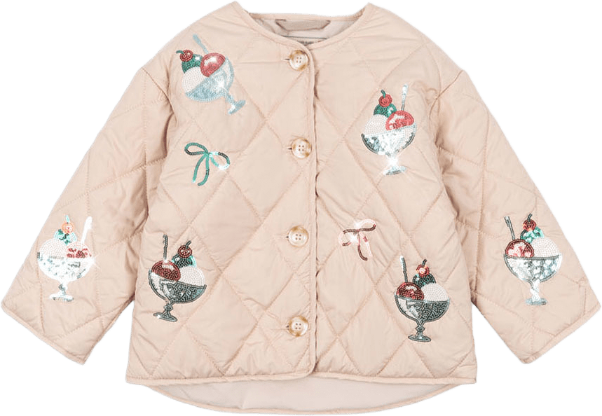 FLORA  SEQUIN JACKET, från Konges Sløjd, i färgen Gelato.