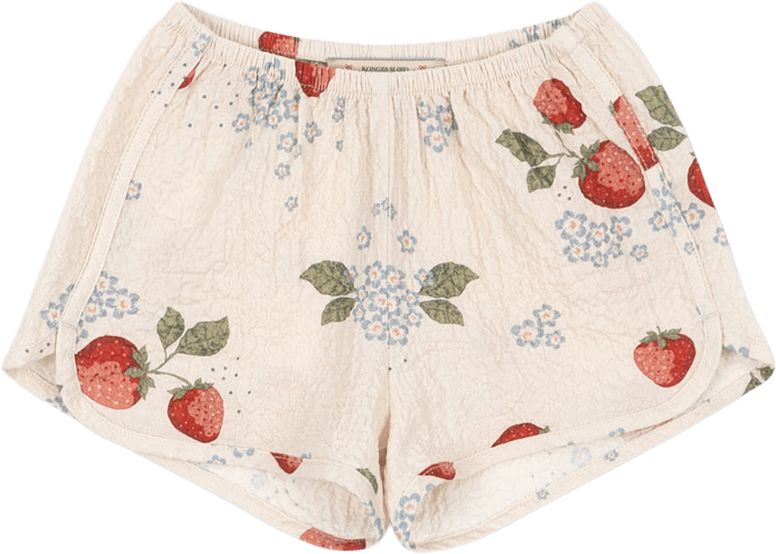 AVA SHORTS GOTS, från Konges Sløjd, i färgen Marmelade Sun.