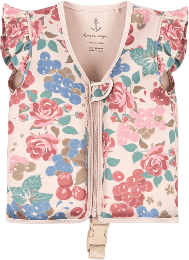 AVERY SWIM VEST, från Konges Sløjd, i färgen Bloomiegrape.
