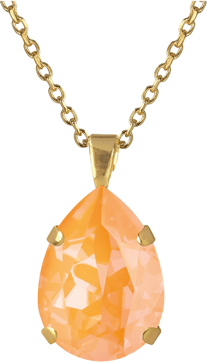 MINI DROP NECKLACE, från Caroline Svedbom, i färgen Gold.