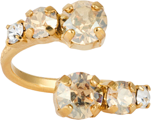 HALO RING, från Caroline Svedbom, i färgen Gold.