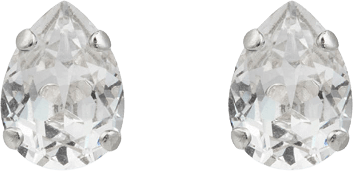 AMELIA STUD EARRINGS, från Caroline Svedbom, i färgen Rhodium.